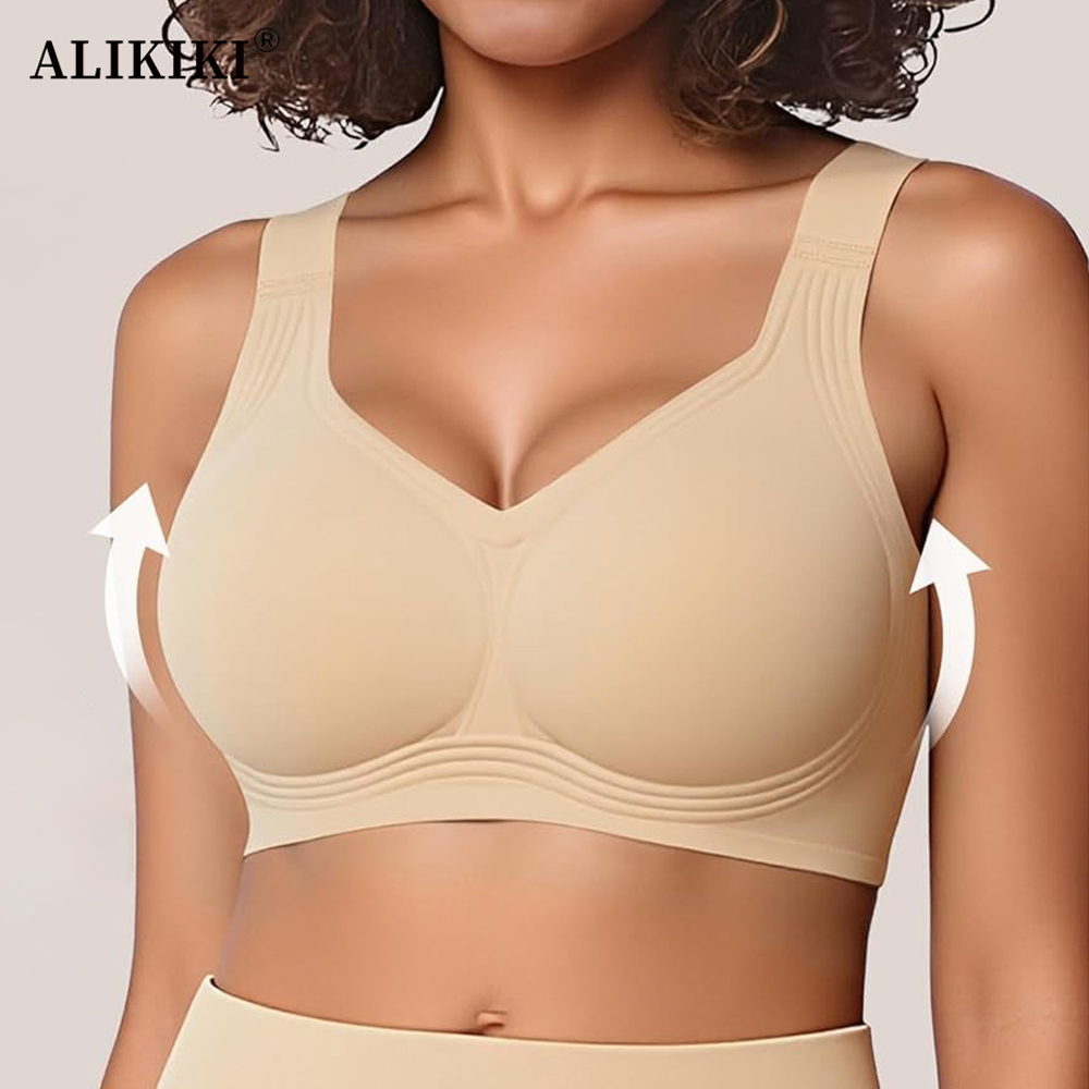 T Shirt Bra Seamless - Бесшовный бюстгальтер-бралетт с эффектом пуш-ап, без